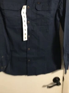 Lee Canvas Men's Utility Work Button Up Long Sleeve Shirt  Sz S.  NWT - Picture 1 of 4