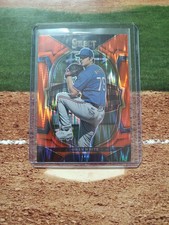 2023 Panini Select Concourse Orange Flash #52 Owen White Texas Rangers