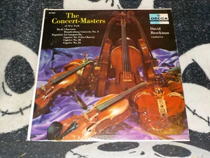 The Concert Masters of New York LP Record Bach Paganini Dl 9955 Free Ship $50 - Picture 1 of 2