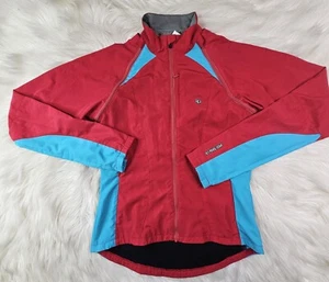 Vtg Pearl Izumi Cycling Jacket Womens (XS) Zip Off Sleeves Windbreaker - Picture 1 of 8