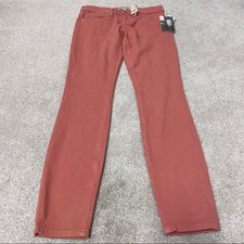 Henry & Belle Women's Pink Ankle Skinny Jeans Size 24 NWT Pockets 