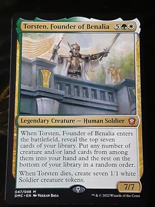 Torsten Founder of Benalia , Commander DU , NM ,MTG,FREE SHIPPING - Picture 1 of 2