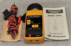 B&K 340A AC CLAMP METER NEW IN LEATHER CASE INDUSTRIAL SURPLUS GOOD - Picture 1 of 2