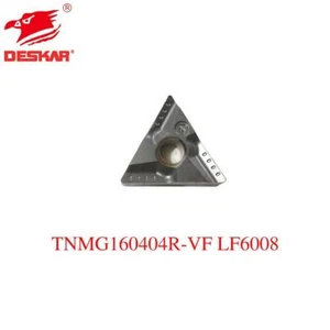 10pcs DESKAR TNMG160404R-VF/LF6008 Coated Carbide Turning Inserts For Steel - Picture 1 of 5
