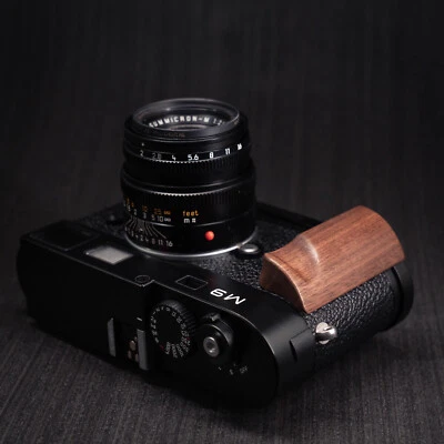 Soporte de montaje de mango en L de madera para cámara Leica M9 M8 M8.2 MM Me220 Foto 1 de 4