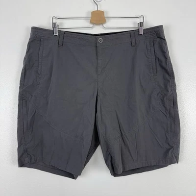 Shorts cargo feminino Kuhl tamanho 20 W caminhada plus size cinza - Imagem 1 de 4