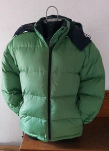 #9425 LANDS' END DOWN JACKET W/HOOD WOMEN'S 10- 12 (MEN'S SMALL?) VERY GOOD USED - Picture 1 of 4