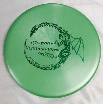 Discraft Titanium Zone Distance Driver 173-174g 2016 Memorial Championship NEW - Image 1 of 2