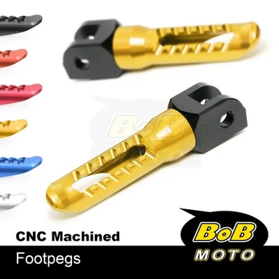 Pedal estriberas delanteras CNC BOB para Aprilia Tuono V4 R 1100 RR RSV4 1000 R de fábrica Foto 1 de 4