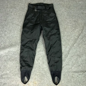 Obermeyer Schneehose Damen 8 kurz schwarz Steigbügel isoliert Ski Winter Aktiv - Bild 1 von 14