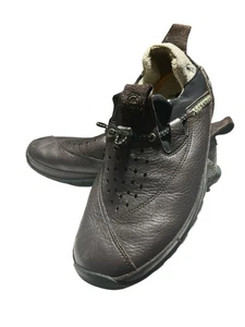 Timberland Herren Smart Wolle Liege Halbschuhe Braun Leder Slipper Schuhe Größe 8 - Bild 1 von 6