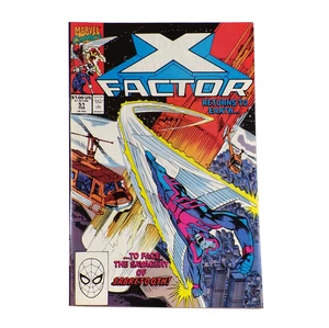 "X-FACTOR" Issue # 51 (Jan 1990, Marvel Comics) f. SABRETOOTH - Picture 1 of 1