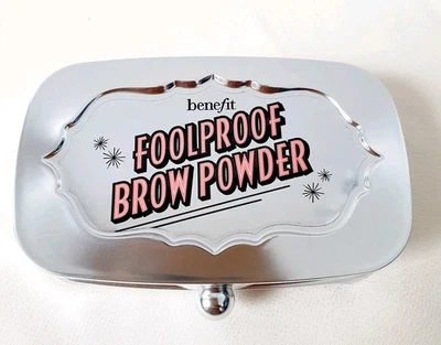 Benefit Foolproof Brow Powder Shade 3 With Brush New 2g Rare FAST POSTAGE  - Image 1 of 4