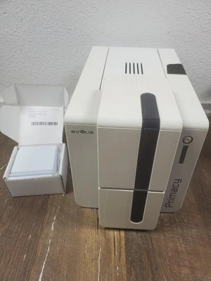 U93 ♻ Evolis Primacy Expert Single Sided Thermal ID Card Printer (PM1H0000BS) ♻ - Image 1 of 4