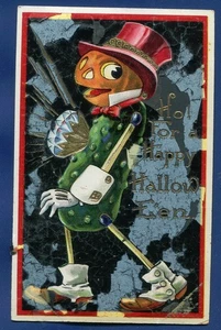 Tarjeta postal de Halloween Barton Spooner Ho! Para un feliz Halloween D890 - Imagen 1 de 2
