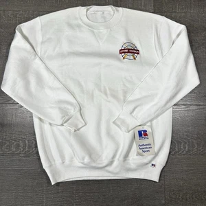 Vintage Russell Athletic Stone Harbor Crewneck Sweatshirt White USA Made - Picture 1 of 7