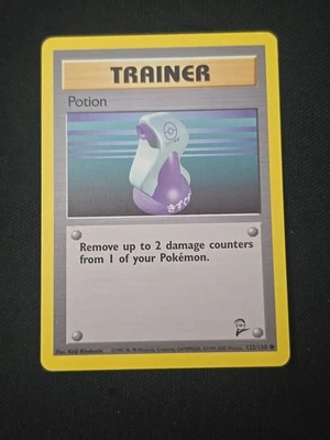 Potion 122/130 Base Set 2 Regular WOTC Vintage Pokemon TCG Lightly Played - Image 1 of 2