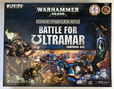 WizKids Warhammer 40K Dice Masters: BATTLE FOR ULTRAMAR Campaign Box  in shrink! - Image 1 of 2