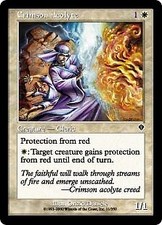 Invasion Crimson Acolyte x4 Magic The Gathering NM