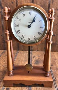 Vintage Trend Mantle Pendulum Clock Zeeland Michigan Needs Repair - Picture 1 of 7