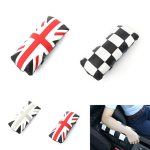 1 x Universal Car Armrest Cushion Cover Center Console Pad For All Cooper S - Picture 1 of 9