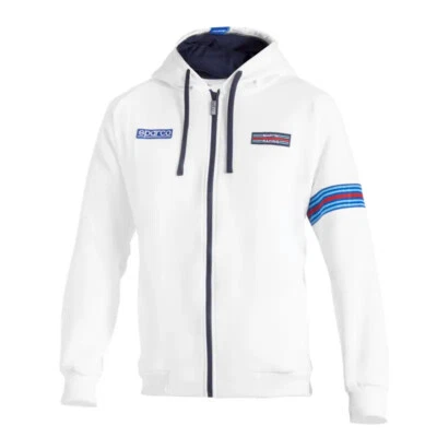 SPARCO Sweatjacke mit Kapuze im Martini Racing Design Jacke Motorsport