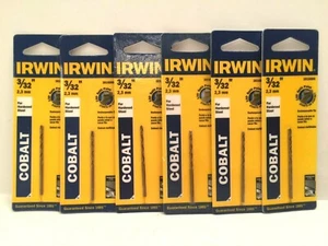 Irwin 3016006 3/32"x2-1/4" Cobalt HSS-J/L Drill Bit - Picture 1 of 1