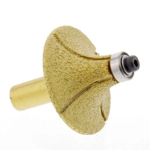 Head Radius 18mm 23/32" inch Diamond BRAZED Profile Wheel Router Bit Bullnose - Bild 1 von 5
