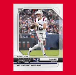 Tarjeta de novato Panini Instant Drake Maye 2024 1/448 SP New England Patriots #139 radiocontrol - Imagen 1 de 3