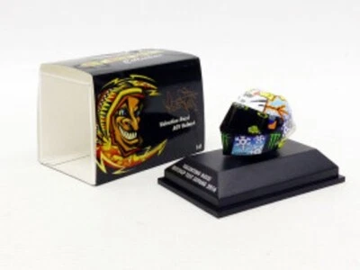 Casco AGV Minichamps 398 160076 Valentino Rossi Sepang Test MotoGP 2016 1:8th Foto 1 de 4