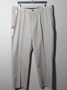 Haggar Work To Weekend bequeme klassische Passform Business Freizeit khaki Hose 38 x 29 - Bild 1 von 5