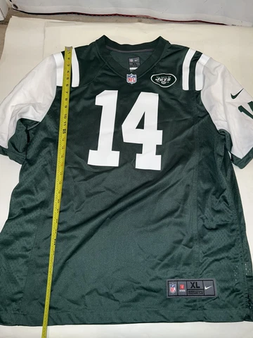 Nike New York Jets Jersey Mens SIZE XL Green White Football Sam Darnold GRT CNDT Cover