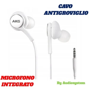 AURICOLARI CUFFIE ORIGINALI AKG SAMSUNG GALAXY S6 G920 EDGE G925 S9 G960 PLUS W - Foto 1 di 3