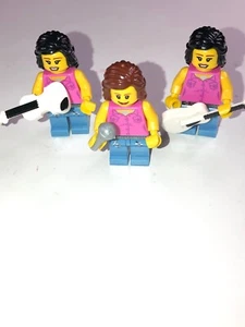 Lego Girl Custom Sing Group - Picture 1 of 4