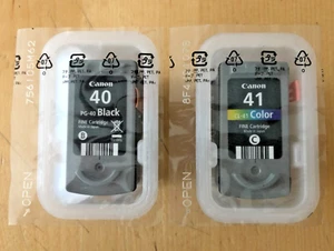 Genuine Canon Ink Multipack - PG-40 BLACK + CL-41 COLOUR (INC VAT) - Picture 1 of 2