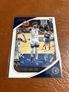 2020-21 Absolute Memorabilia Rookie Anthony Edwards #59 Minnesota Timberwolves