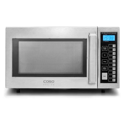 Caso CM 1000 Gastronomie Ceramic Electronic Mikrowelle Mircowave 1000 Watt 25 L - Bild 1 von 4