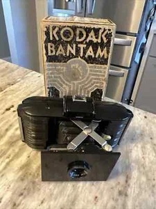 Kodak Bantam Folding Bellows Camera w/ Anastigmat 53mm f/6.3 Lens WORKING!! - Picture 1 of 3