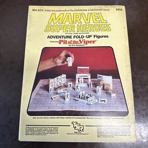 Marvel Super Heroes - Adventure Fold-Up Figures Pit of the Viper Complete 1984 - Picture 1 of 2