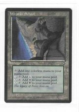 MTG HOMELANDS --- WIZARDS' SCHOOL --- Uncommon! NM! Magic the Gathering!