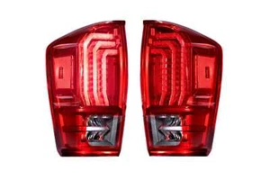 Morimoto Toyota Tacoma XB LED Tail Lights, 2016-2023, Pair, Red Lens, LF703 - Picture 1 of 9