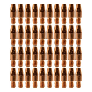 MIG Contact Tips -0.8mm Binzel Style -100 Each - M8 x 10mm x 0.8mm - Bild 1 von 5