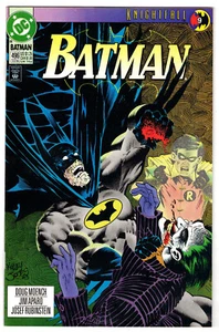BATMAN # 496 - DC Comics 1993 (en muy buen estado) Knightfall 9 (B) - Imagen 1 de 1
