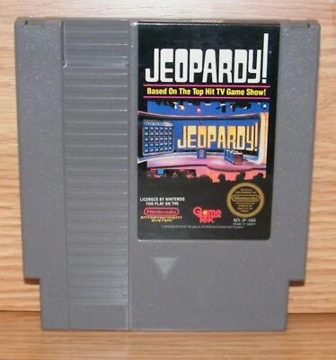 Jeopardy! (Nintendo Entertainment System, NES) **CARTRIDGE ONLY** - Image 1 of 2