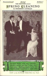 Alte Theaterpostkarte, Frühjahrsputz, Arthur Byron, V. Heming, 1923, ungebraucht - Bild 1 von 2