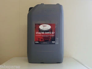 15w40 E7 SHPD Long Drain Engine Oil Meets JCB Optimum Spec 20Ltr - Picture 1 of 1