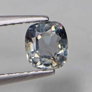 Piedra preciosa suelta gris claro corte cojín zafiro natural 0,63 quilates - Imagen 1 de 5