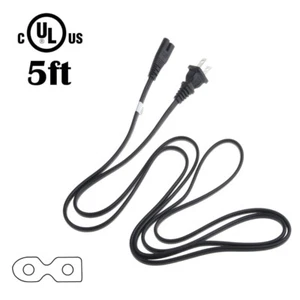 PwrON 5ft UL AC Power Cord Cable for Singer Futura XL-400 100 200 Sewing Machine - Picture 1 of 6
