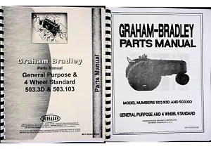 Catálogo manual de piezas de tractor Graham Bradley 503.93D 503.103 - Imagen 1 de 8