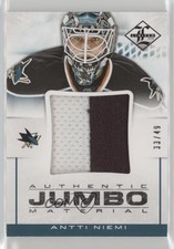 2012-13 Panini Limited Authentic Jumbo Material Prime /49 Antti Niemi #JJ-AN